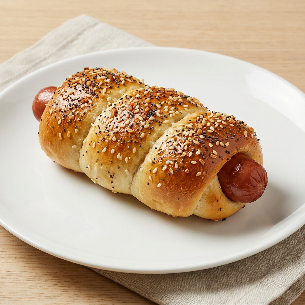 Everything Bagel Dog